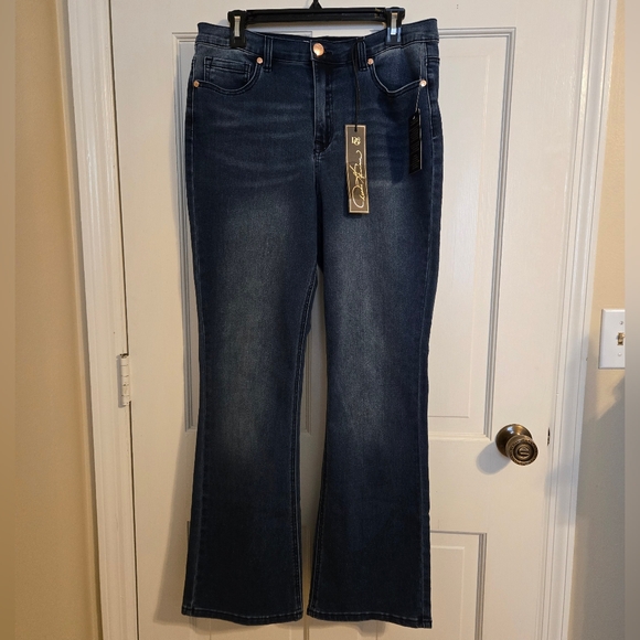 DG2 Hi Rise Flare Jeans - Picture 1 of 10